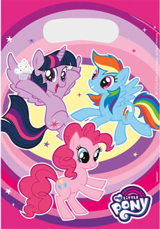 uitdeelzakjes My Little Pony 16 x 23 cm 8 stuks Multikleur