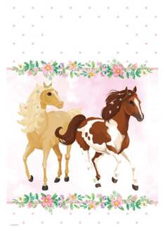 Uitdeelzakjes Paarden Beautiful (8st) Multikleur - Print