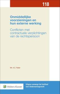 Uitgave vanwege het Instituut voor Ondernemingsrecht: Onmiddellijke voorzieningen en hun externe werking - A.C. Faber - 000
