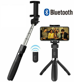 Uitgebreide Selfie Stok Bluetooth Verwijderbare Draadloze Afstandsbediening Selfie Stok Mobiele Telefoon Stand Mount Statief Houder Stand