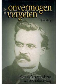 Uitgeverij Damon Vof Het onvermogen te vergeten - Boek S. Schaap (9055732079)