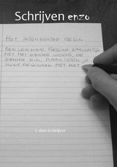 Uitgeverij De Graveinse Abeel Schrijven enzo - Boek I. den Schrijver (9490902403)