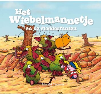 Uitgeverij De Pareltuin Het wiebelmannetje 10 -   Het wiebelmannetje en de flodderfanten