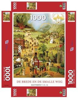 Uitgeverij De Ramshoorn Puzzel De Brede En Smalle Weg - Conrad Schacher