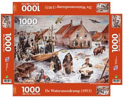 Uitgeverij De Ramshoorn Puzzel Watersnoodramp 1953 - Puzzelboeken