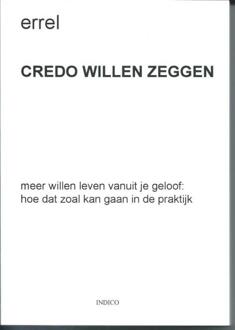 Uitgeverij Digitalis Credo willen zeggen - Boek Errel (9077713123)