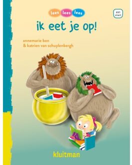 Uitgeverij Kluitman Lees lees lees ik eet je op! (AVI-Start)
