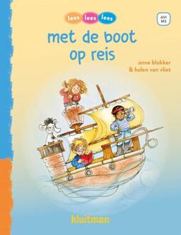 Uitgeverij Kluitman Lees lees lees met de boot op reis (AVI-M3)