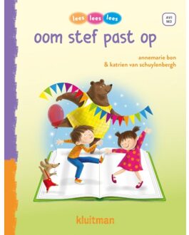 Uitgeverij Kluitman Lees lees lees oom stef past op (AVI-M3)