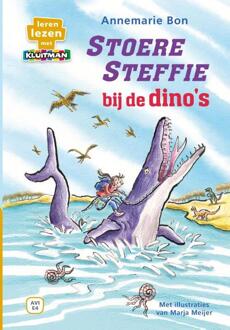 Uitgeverij Kluitman Stoere Steffie bij de Dino's AVI-E4