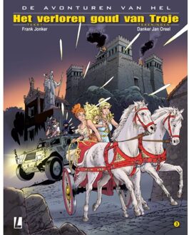 Uitgeverij L Het Verloren Goud Van Troje - De Avonturen Van Hel - Frank Jonker