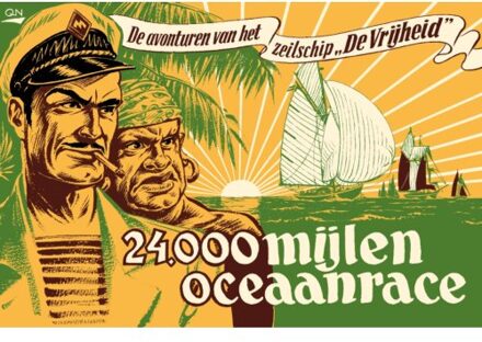 Uitgeverij Personalia 24.000 Mijlen Oceaanrace - De Avonturen Van Kapitein Rob - Pieter Kuhn