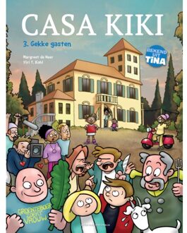 Uitgeverij Personalia Casa Kiki 3 Gekke Gasten - Margreet de Heer