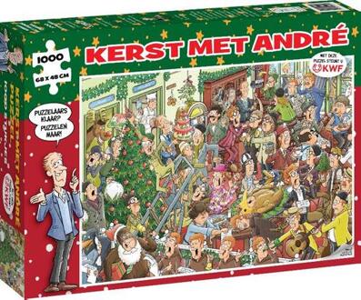 Uitgeverij Personalia Kerstpuzzel André Van Duin - André van Duin