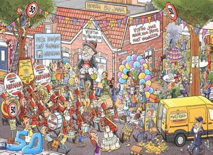 Uitgeverij Personalia Party Puzzle - Abraham