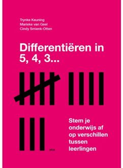 Uitgeverij Pica Differentiëren In 5, 4, 3 - Cindy Smienk
