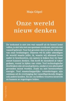Uitgeverij Pluim Onze wereld nieuw denken - (ISBN:9789083108261)