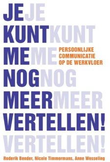 Uitgeverij Thema Je kunt me nog meer vertellen - Boek Roderik Bender (905871988X)