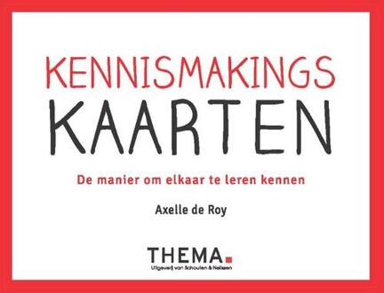 Uitgeverij Thema Kennismakingskaarten - Tools Voor Trainers - (ISBN:9789058719423)