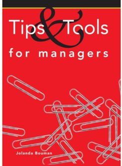 Uitgeverij Thema Tips & tools for managers - Boek Jolanda Bouman (9058717712)