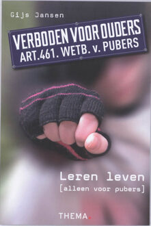 Uitgeverij Thema Verboden voor ouders - Boek Gijs Jansen (9058716929)