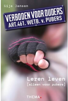 Uitgeverij Thema Verboden voor ouders - Boek Gijs Jansen (9058716929)