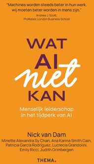 Uitgeverij Thema Wat AI niet kan - Nick van Dam - ebook