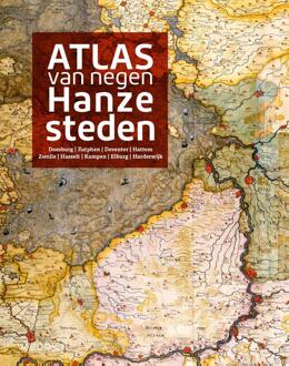 Uitgeverij Wbooks Atlas van negen Hanzesteden | Uitgeverij Wbooks