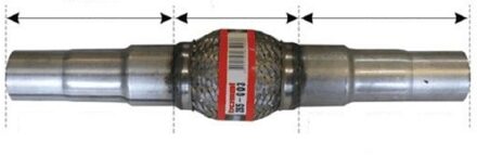 Uitlaat reparatie flexibel deel