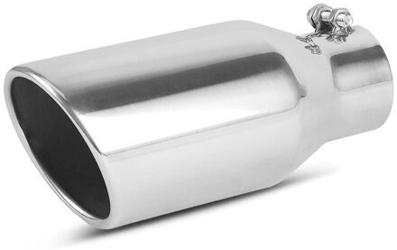 Uitlaatpijp Hoofd Motorfiets Staart Keel Uitlaatpijp Rvs Uitlaat Uitlaatpijp Nozzle 3 Inch Luchtinlaat