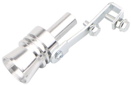 Uitlaatpijp Installeren Tool Aluminium Professionele Uitlaat Auto Accessoires Roar Maker Oversized Universele Geluid Praktische grijs L