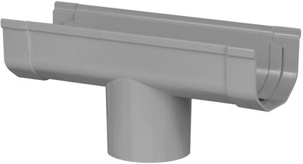 Uitloop Minigoot 65mm Grijs