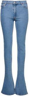Uitlopende Super Slim Jeans Magda Butrym , Blue , Dames - XS