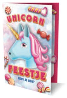 Uitnodigingen Eenhoorn PK 930 / set van 6