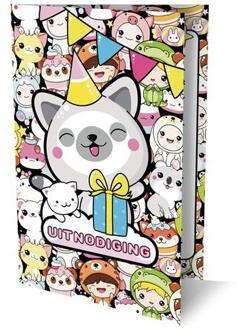 Uitnodigingen Kawaii 1 PK 952 / set van 6 - Interstat (ISBN: 9789464328974)