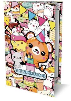 Uitnodigingen Kawaii 2 PK 953 / set van 6 -  Interstat (ISBN: 9789464328998)