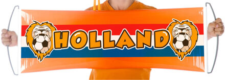 Uitrol banner Holland 80 cm - Feestbanieren Oranje