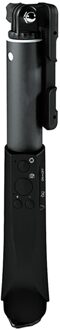 Uitschuifbare Bluetooth Remote Handheld Selfie Stok Monopod Houder Zwart