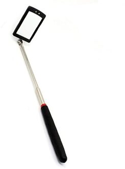 Uitschuifbare Inspectie Spiegel Voor Auto, Led Lamp Endoscoop, 360 ° Rotatie N84F