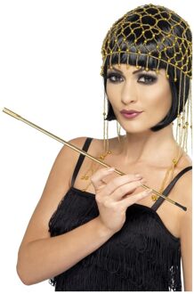 Uitschuifbare sigarettenhouder 45cm Goud - Brons