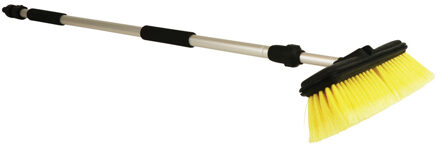 Uitschuifbare Wasborstel - 110 tot 160 cm - universele aansluiting waterslang