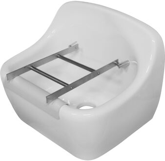 Uitstortbak Bleone Keramiek 33,5cm Wit