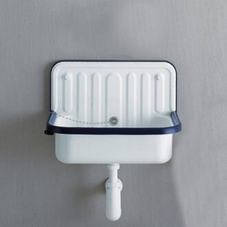 uitstortgootsteen met zwarte rand 51X36 wit stahlform510u 1200000000