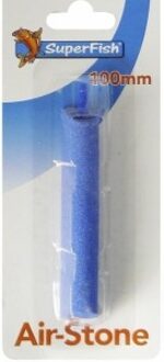 uitstromer staaf - aquarium - beluchting - 10 cm - blauw