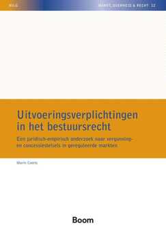 Uitvoeringsverplichtingen in het bestuursrecht -  Marin Coerts (ISBN: 9789462122420)