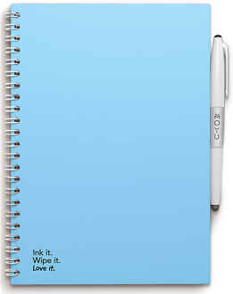 Uitwisbaar Notitieboek A5 - Sky Blue