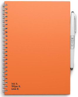 Uitwisbaar Notitieboek A5 - Sunset Orange