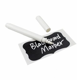 Uitwisbare Schoolbord Pen Waterbasis Krijt Witte Vloeistof Krijt Waterbasis Stofvrij Krijt Handige Verwijderbare Pen