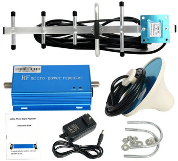 UK 850MHz CDMA Cell Phone Signal 3G 4G Repeater Booster Amplifier Extender+Yagi Phone Signal 3G 4G Repeater Booster Amplifier