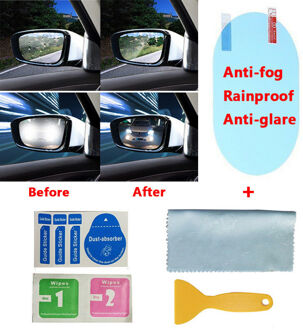 UK Anti-Fog Waterdicht Anti-Glare Car Achteruitkijkspiegel Side View Mirror Protector Film